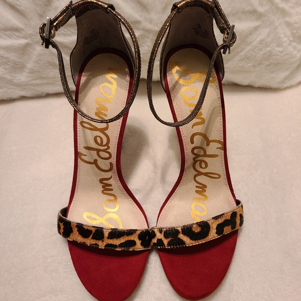 Sam Edelman Animal Print Heels